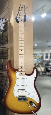 Squier - Affinity Series Stratocaster FMT HSS, Maple Fingerboard - Sienna Sunburst